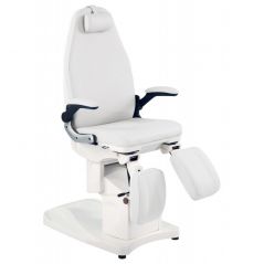 White electric pedicure chair 3 deneb motors
