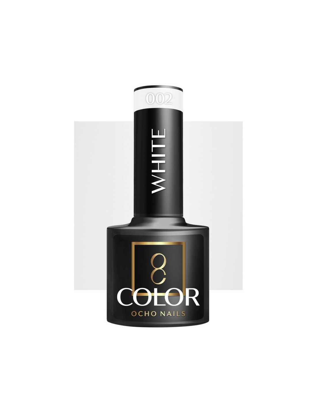 OCHO NAILS Hybride nagellak wit 001 -5 g