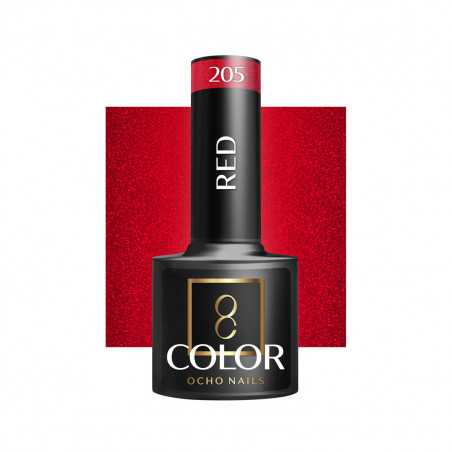 OCHO NAILS Hybrid nail polish red 205 -5 g