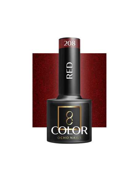 OCHO NAILS Hybrid nail polish red 208 -5 g