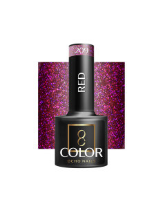 OCHO NAILS Hybride nagellak rood 209 -5 g