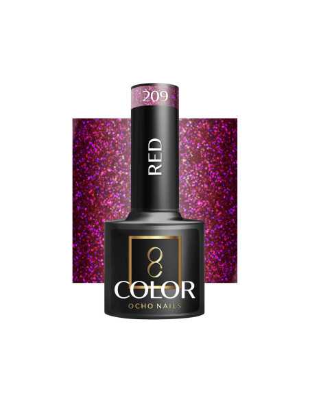 OCHO NAILS Hybrid nail polish red 209 -5 g