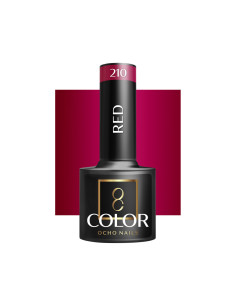 OCHO NAILS Lakier hybrydowy red 210 -5 g 