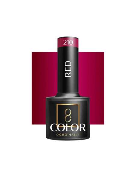 OCHO NAILS Hybrid-Nagellack rot 210 -5 g