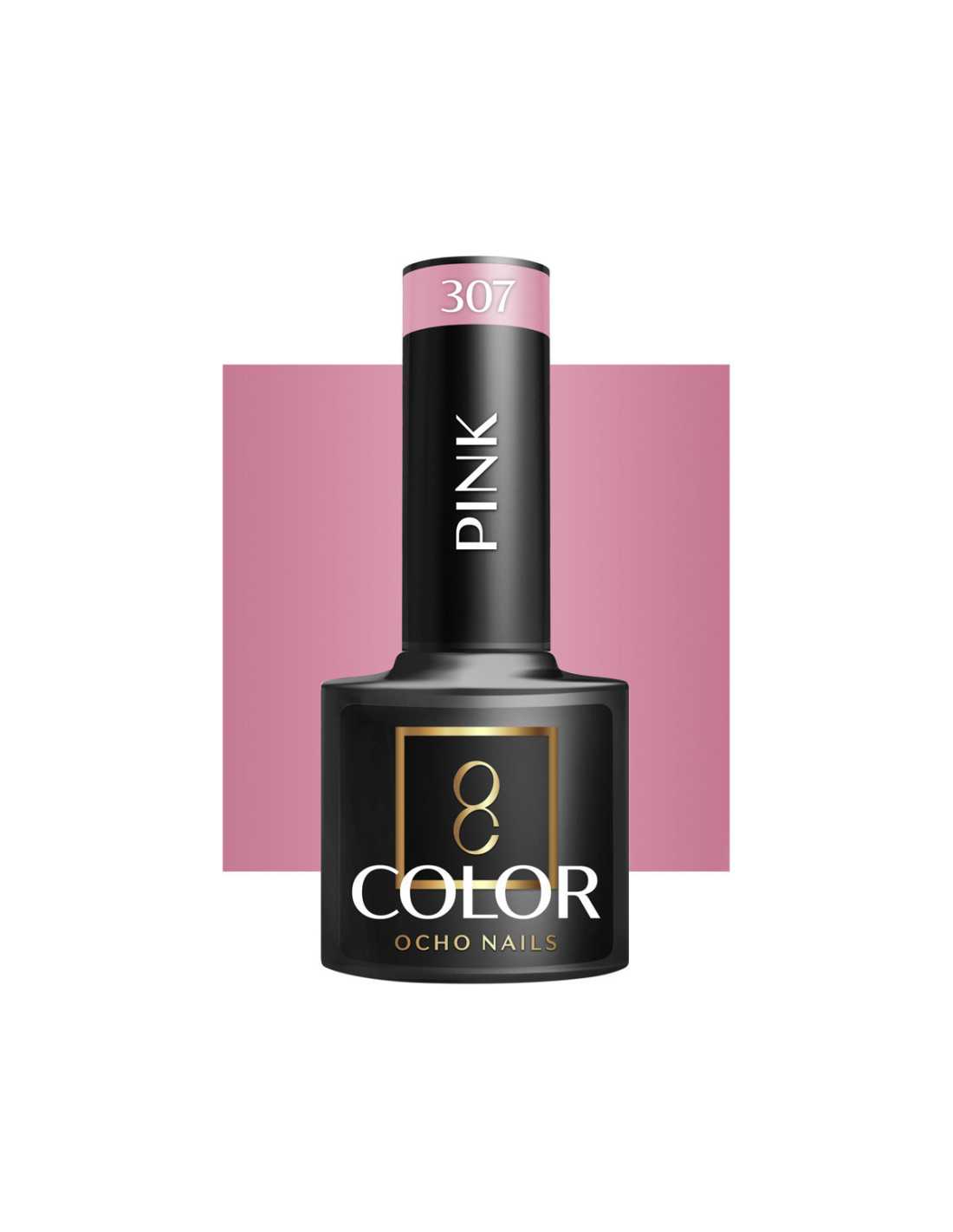 OCHO NAILS Pinker Hybrid-Nagellack 307 – 5 g