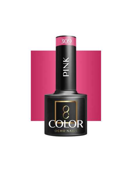 OCHO NAILS Vernis à ongles hybride rose 309 -5 g