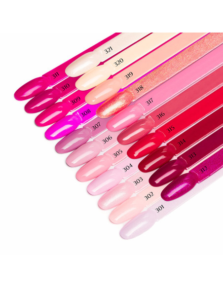 OCHO NAILS Hybride nagellak roze 312 -5 gr