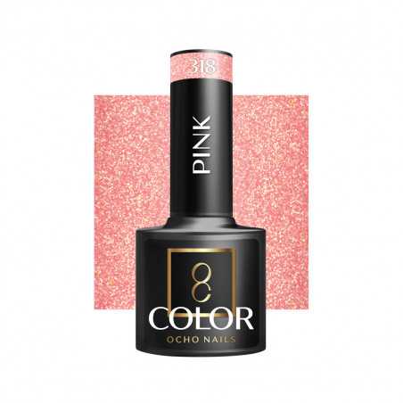 OCHO NAILS Hybrid nail polish pink 318 -5 g