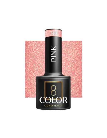 OCHO NAILS Hybrid nail polish pink 318 -5 g