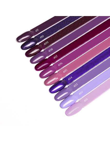 OCHO NAILS Verniz híbrido para unhas roxo 410 - 5 g