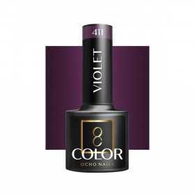 OCHO NAILS Lakier hybrydowy violet 411 -5 g 