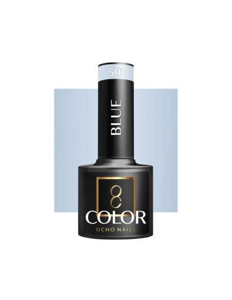 OCHO NAILS Verniz de unhas híbrido azul 501 - 5 g