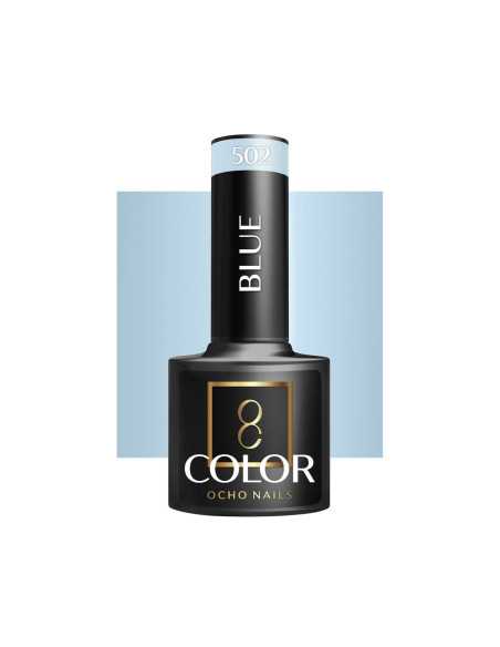 OCHO NAILS Verniz híbrido para unhas azul 502 - 5 g