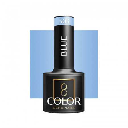 OCHO NAILS Vernis hybride bleu 503 -5 g