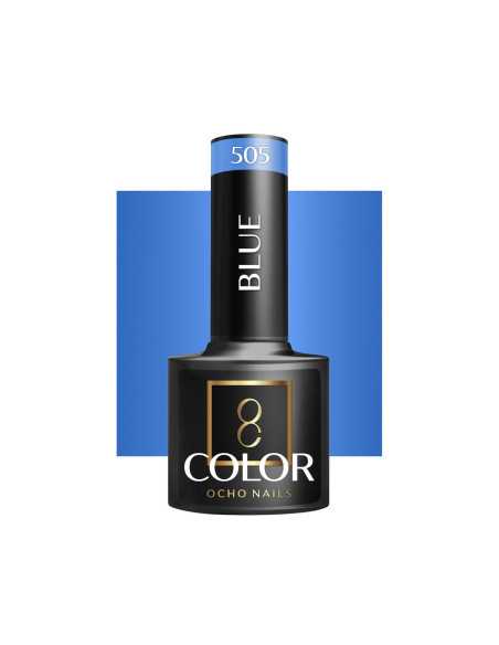 OCHO NAILS Verniz híbrido para unhas azul 505 - 5 g