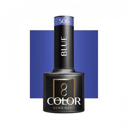 OCHO NAILS Verniz de unhas híbrido azul 506 - 5 g
