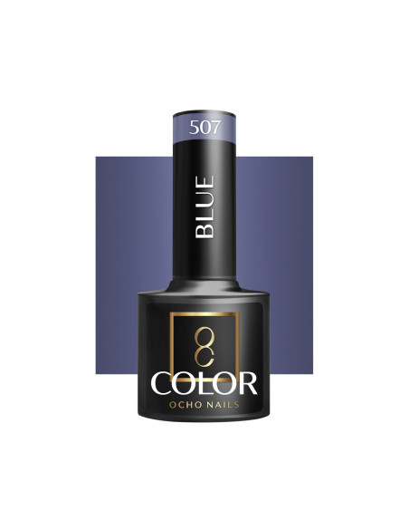 OCHO NAILS Smalto per unghie ibrido blu 507 -5 g