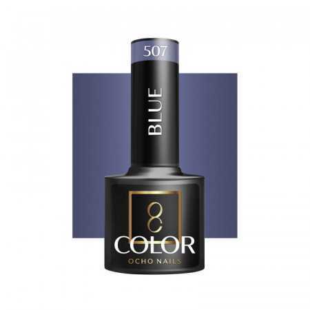 OCHO NAILS Vernis hybride bleu 507 -5 g