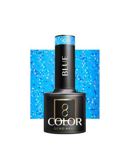 OCHO NAILS Verniz de unhas híbrido azul 508 - 5 g