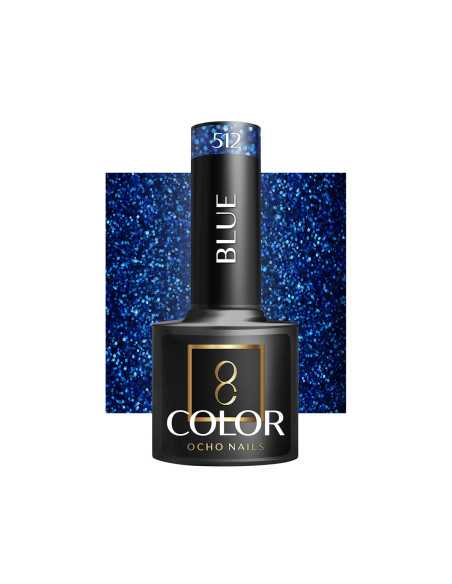 OCHO NAILS Hybrid-Nagellack Blau 512 -5 g