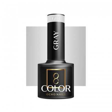 OCHO NAILS Lakier hybrydowy gray 601 -5 g 