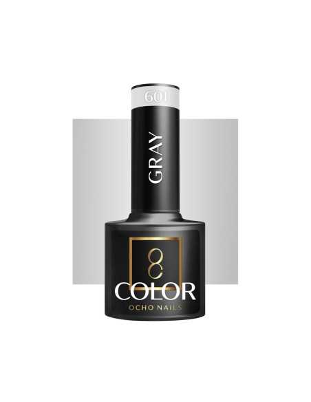OCHO NAILS Verniz gel cinza 601 - 5 g