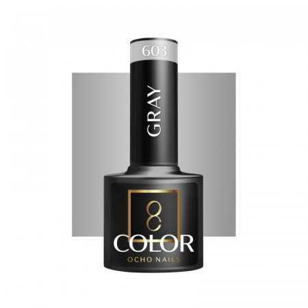 OCHO NAILS Lakier hybrydowy gray 603 -5 g 