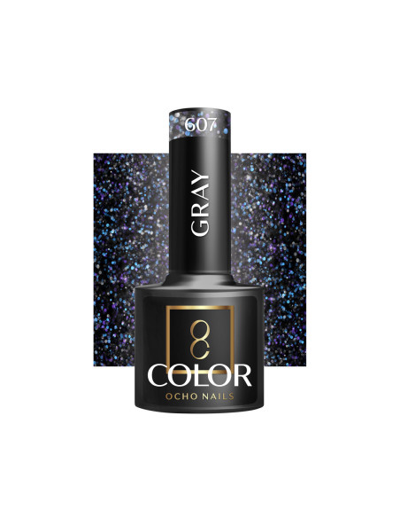 OCHO NAILS Gellack grau 607 -5 g