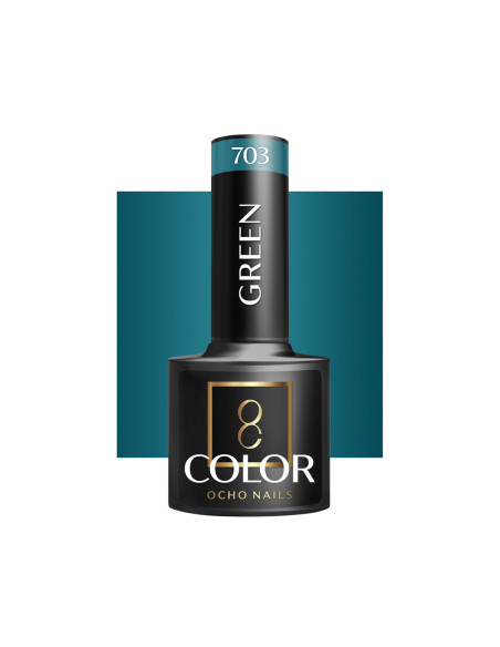 OCHO NAILS Lakier hybrydowy green 703 -5 g 