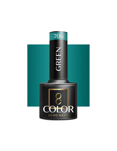 OCHO NAILS Hybride lak groen 706 -5 gr