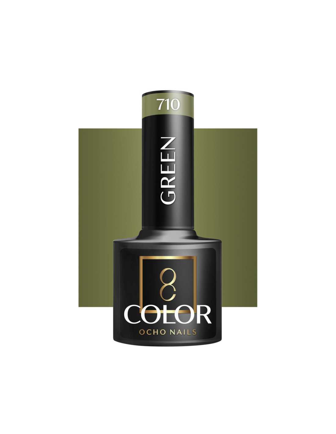 OCHO NAILS Green Hybrid Nail Polish 710 -5g
