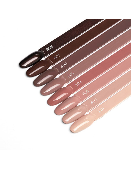 OCHO NAILS Hybride lak bruin 805 -5 gr