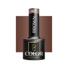 OCHO NAILS Hybrid varnish brown 807 -5 g