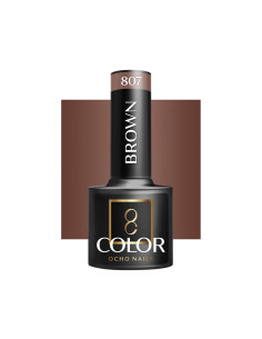 OCHO NAILS Hybrid varnish brown 807 -5 g