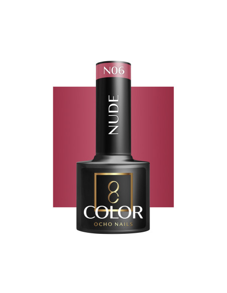OCHO NAILS Lakier hybrydowy nude N06 -5 g 