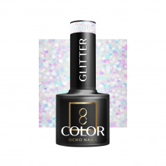 OCHO NAILS Glitter-Gel-Nagellack G01 -5 g