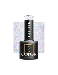 OCHO NAILS Glitter-Gel-Nagellack G01 -5 g