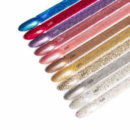 OCHO NAILS Verniz de gel cintilante G08 - 5 g
