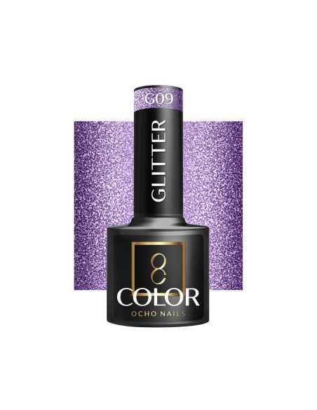 OCHO NAILS Verniz gel cintilante G09 - 5 g