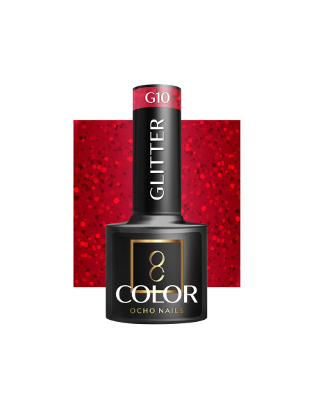 OCHO NAILS Glitter-Gel-Nagellack G10 -5 g