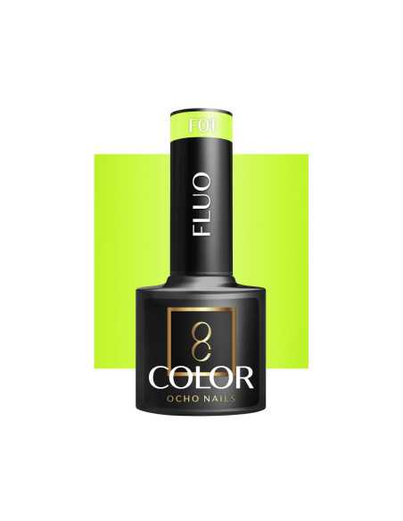 OCHO NAILS Lakier hybrydowy fluo F01 -5 g