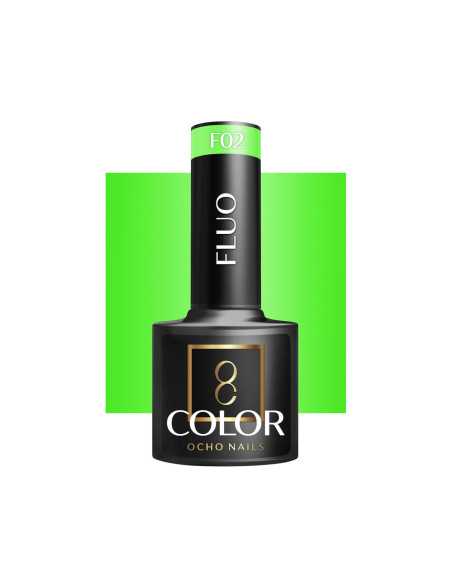 OCHO NAILS Fluo Hybrid-Nagellack F02 -5 g