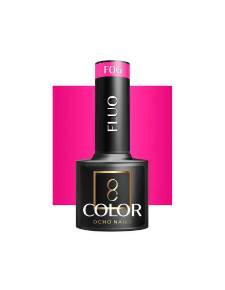 OCHO NAILS Verniz Híbrido Fluo F06 - 5 g