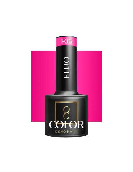 OCHO NAILS Lakier hybrydowy fluo F06 -5 g