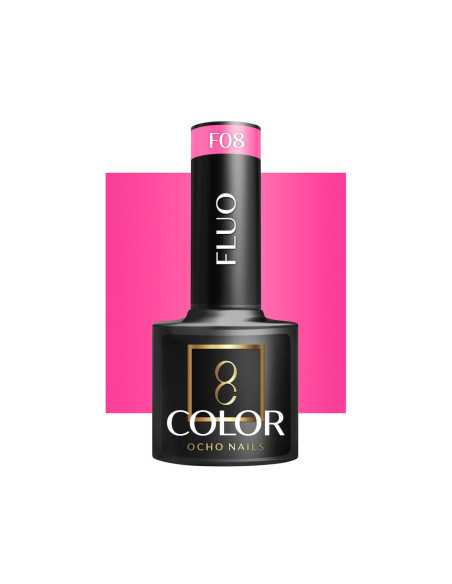 OCHO NAILS Fluo Hybrid-Nagellack F08 -5 g