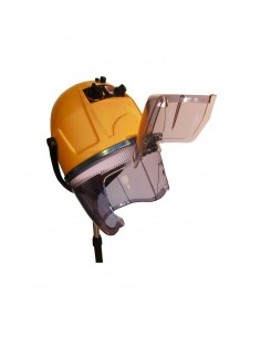 Secador de casco amarillo 1100w