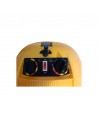 Helmet hair dryer yellow 1100w 