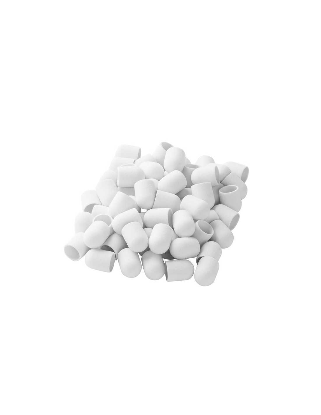 Exo abrasive cap 13 mm/150 10 pieces Hard Cap white