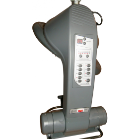 Climazon rotativo infrarrojos en brazo 1300w gris plata  2