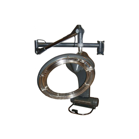 Climazon 001955 Rotating infrared climazon on arm 1300W silver gray